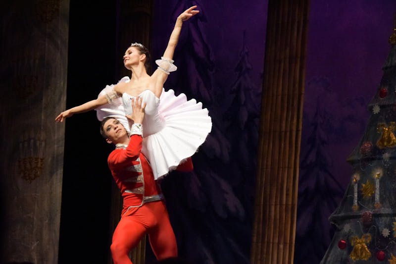 Nutcracker being performed at the Luhrs Performing Arts Center.