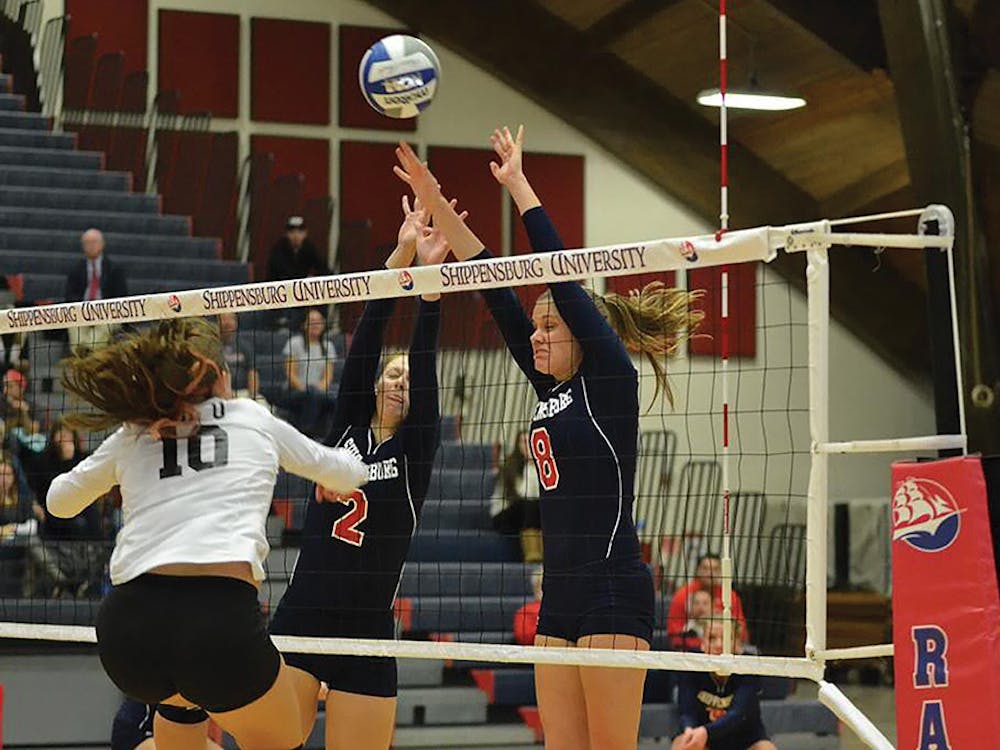 Raiders volleyball goes 0-4 in PSAC crossover