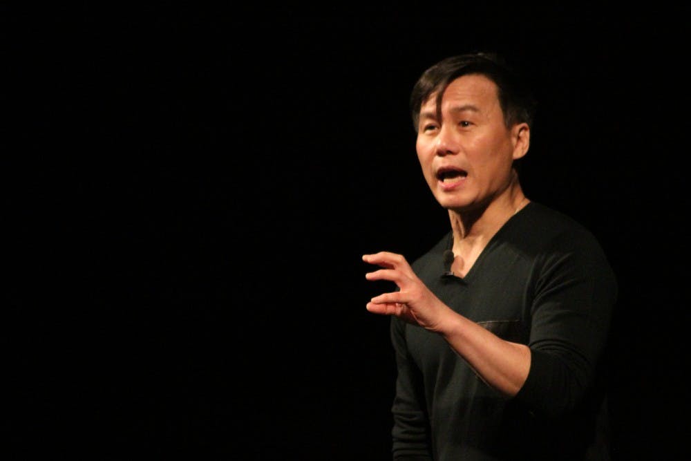 BD Wong gives order to chaos at SU: HOPE Scholarship program invites Wong to speak at H. Ric Luhrs Performing Arts Center