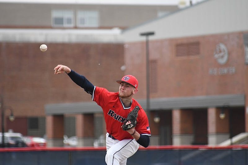 Graduate student Kyle Lysy tossed five innings in Game 2 Saturday, racking up five strikeouts and scattering two hits. Lysy did not allow a walk in his season debut. 
