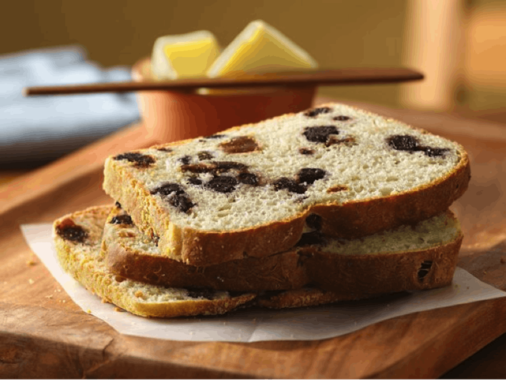 Berry English muffin bread