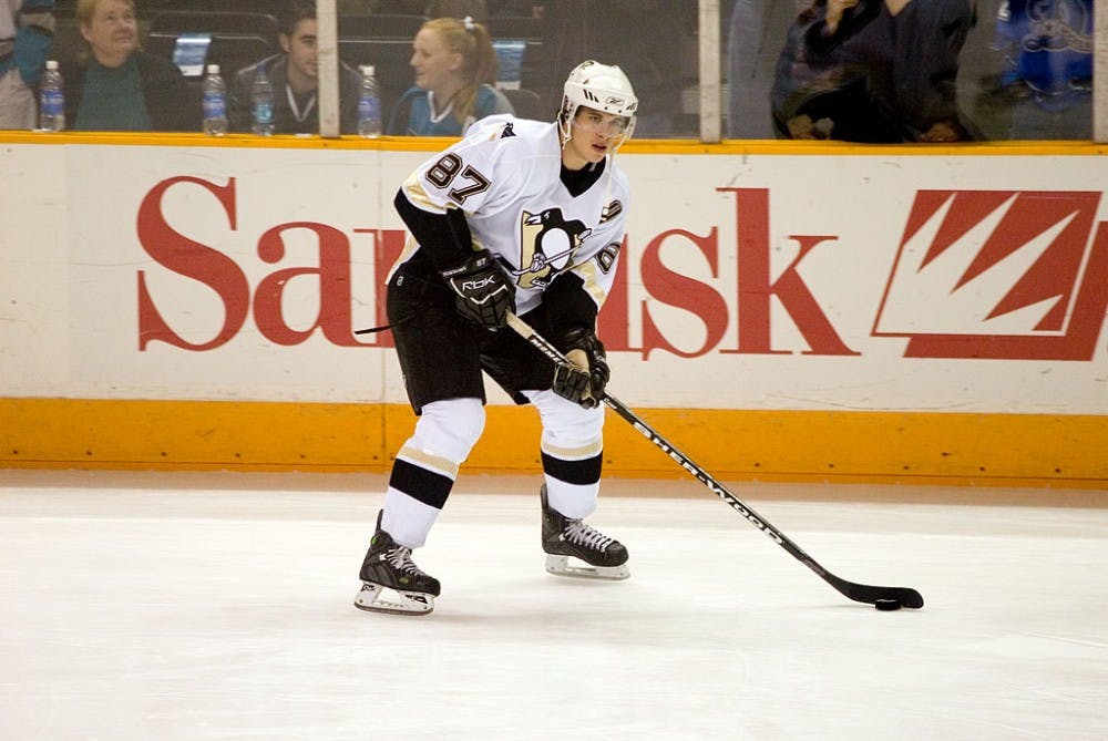 Crosby leading the Pens
