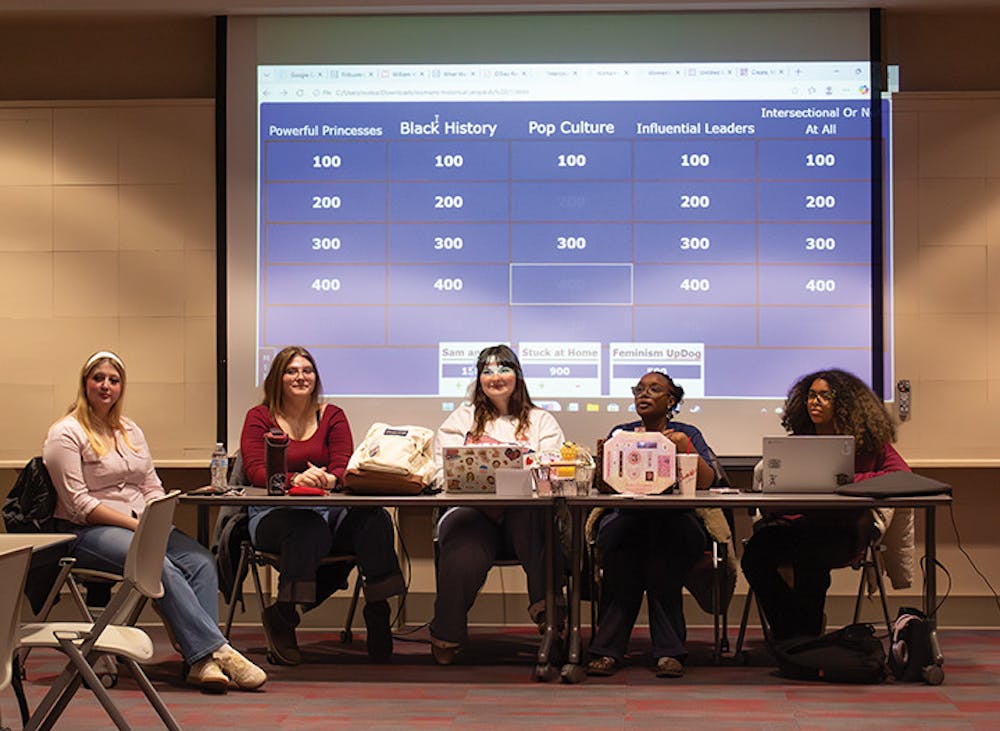 The Feminists of Shippensburg celebrate women’s history with a game of ‘Jeopardy’