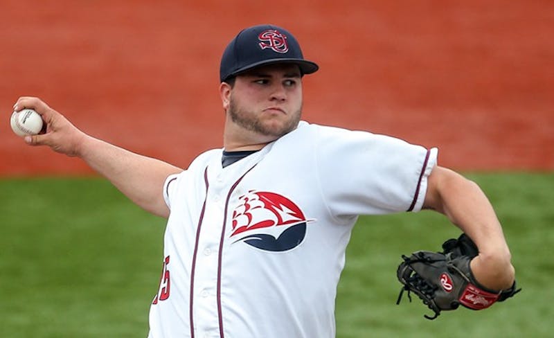 SU’s Marcus Shippey was fantastic in relief allowing one hit in 4.1 innings on Sunday.