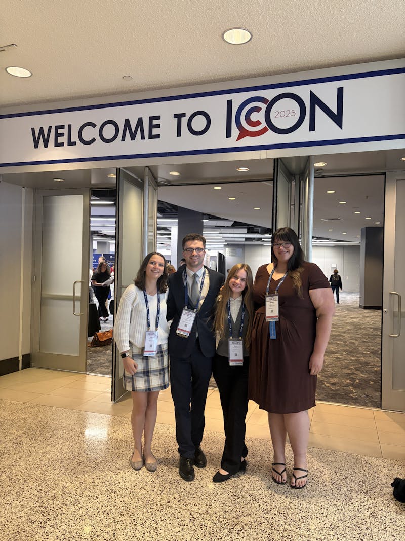 SU PRSSA executive board attends ICON meeting.