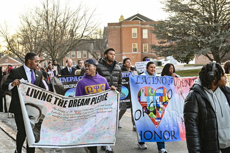 This is a gallery of photos from the annual March for Humanity at Shippensburg University.&nbsp;