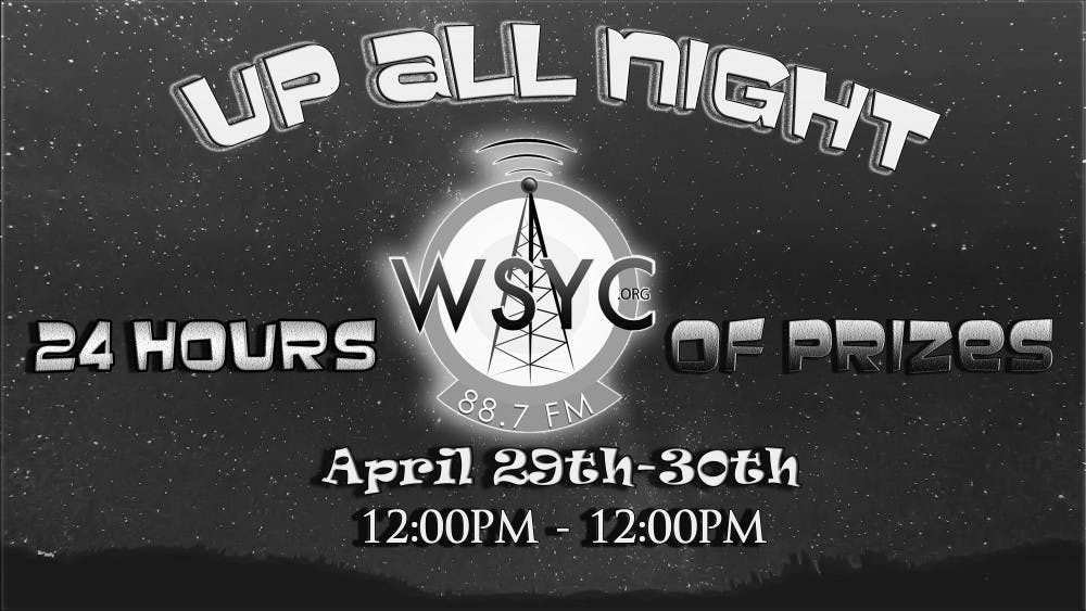 WSYC to keep students ‘up all night’ for prizes
