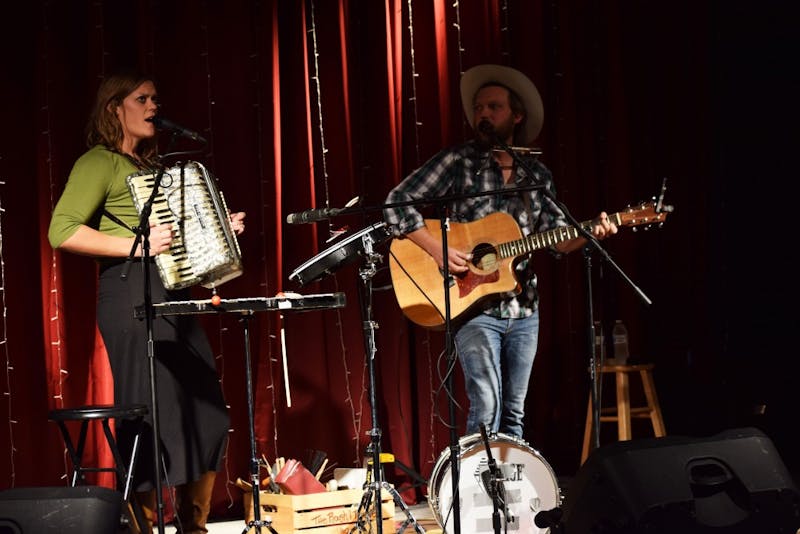 The Rough & Tumble entertained with an array of instruments.&nbsp;