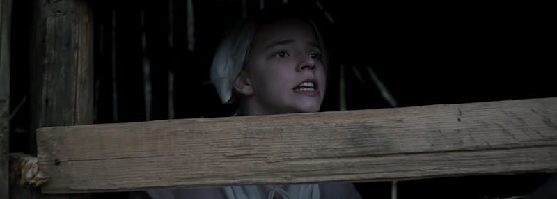 In her first major film, Anya Taylor-Joy gave a gripping performance as Thomasin, the accused with.