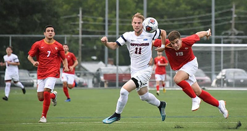 Forward Cole Kropnick has been a big part of the team’s early season success, totaling eight points and four goals on 14 shots, including 11 shots on goal.