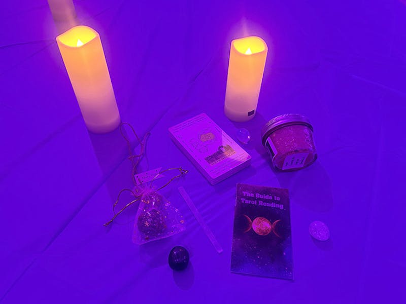 The "Under the Same Sky" event offered various spiritual items, including crystals and tarot cards.&nbsp;