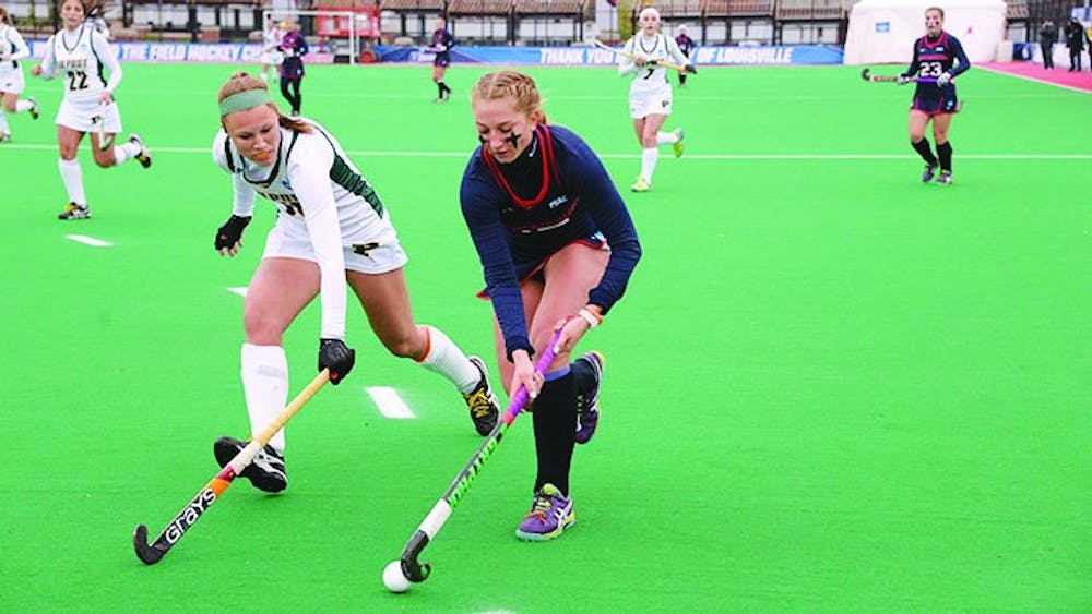 President leads on and off field hockey field