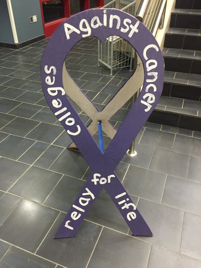 Relay for Life will be on April 8, 2016 from 6 p.m. to 6 a.m. at SU’s ShipRec.