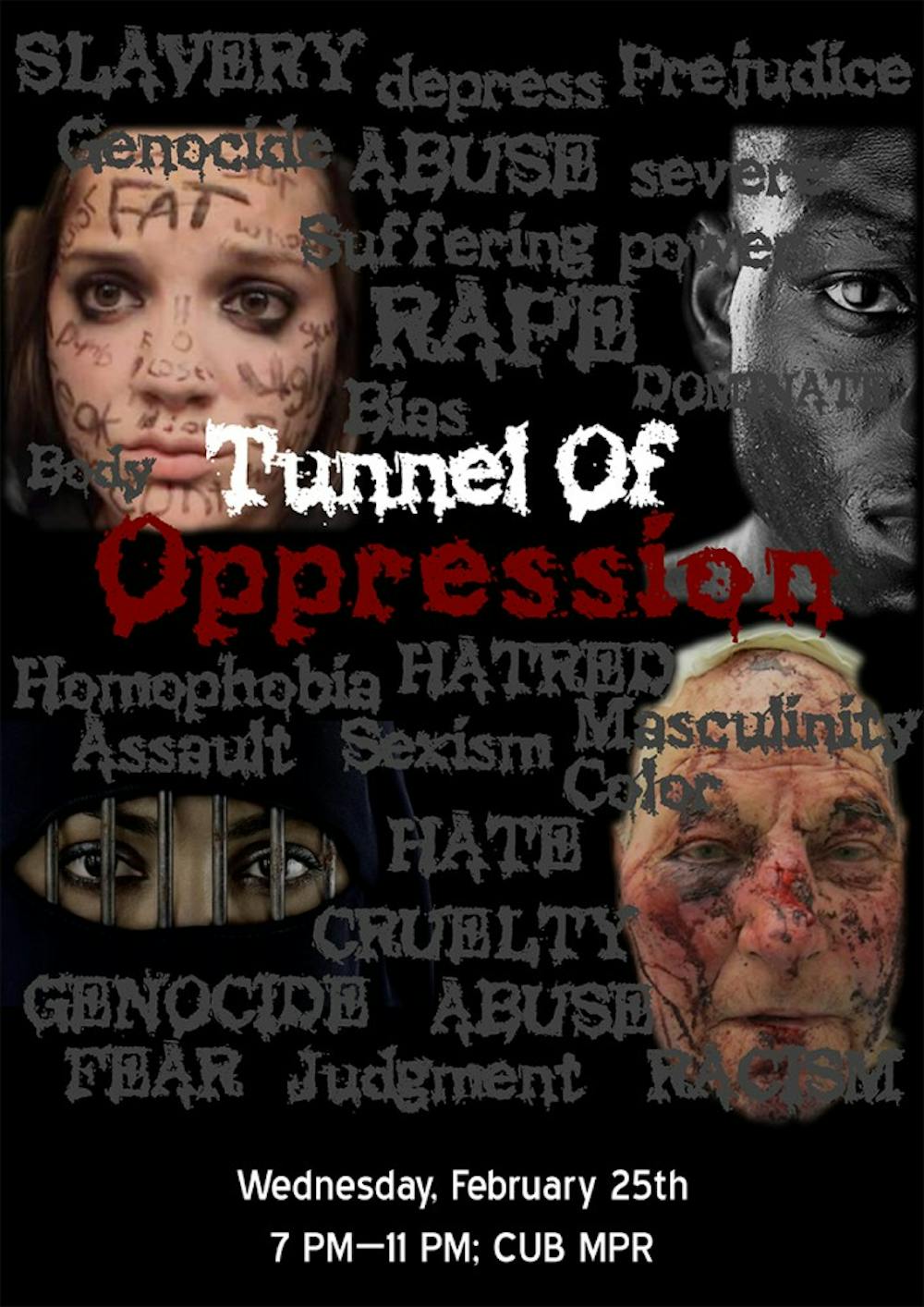 Tunnel vision: Housing hosts Tunnel of Oppression