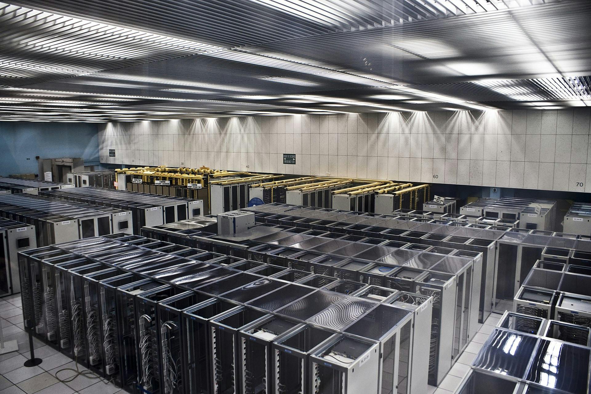 A data center in the European Organization for Nuclear Research. | Courtesy of Florian Hirzinger Wikimedia Commons