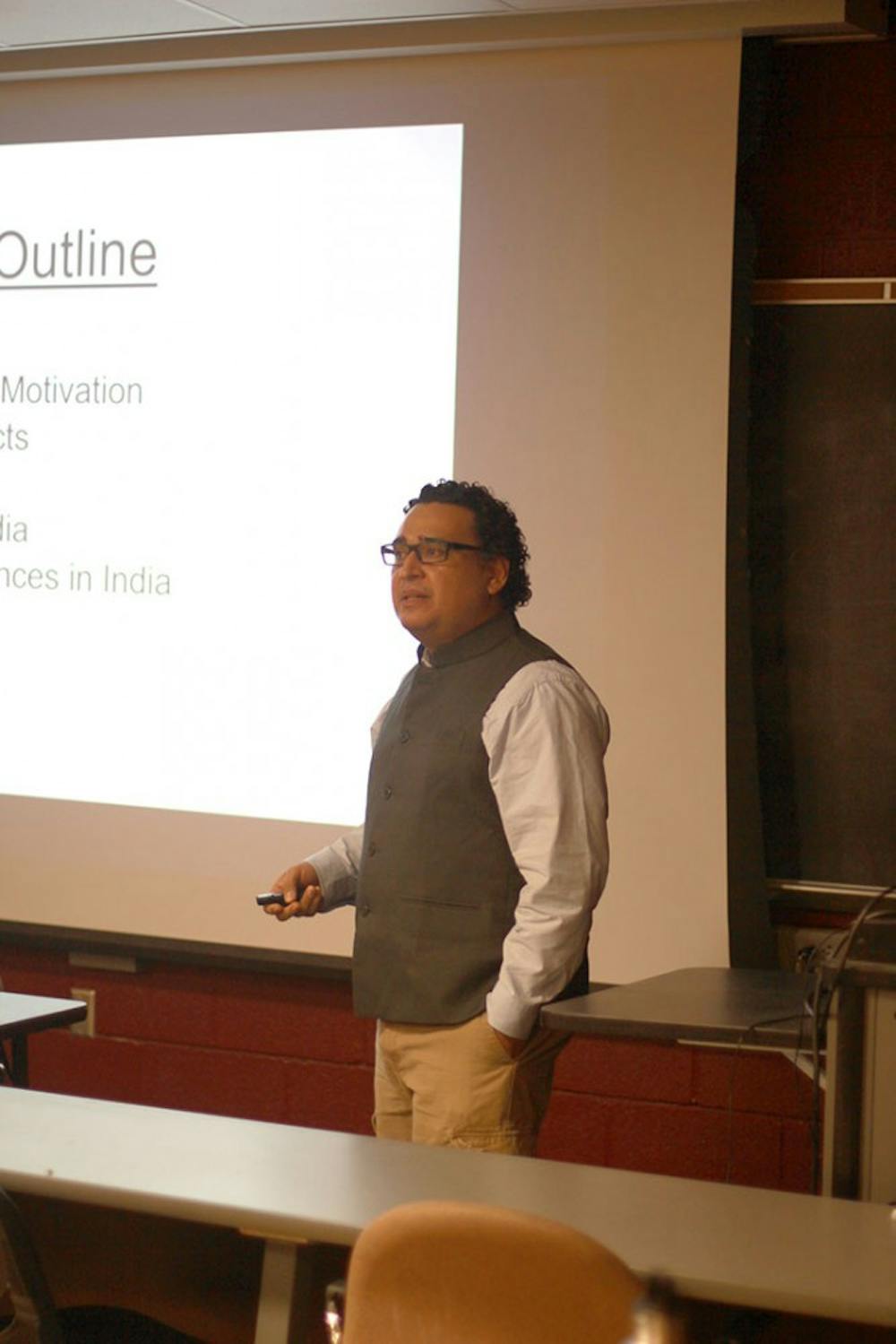 Professor travels to India to teach math 