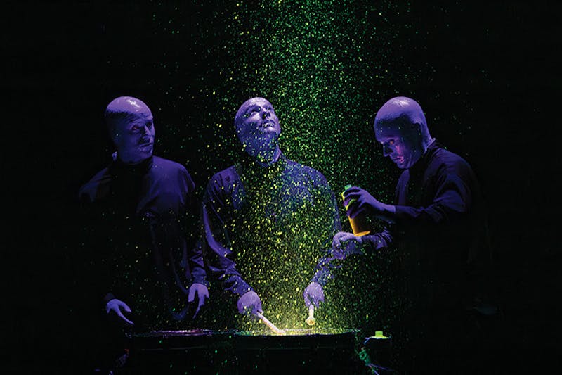 Blue Man Group at the Luhrs Center.