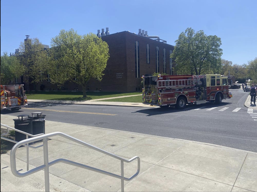 Franklin Science Center evacuated; "burning odor" under investigation