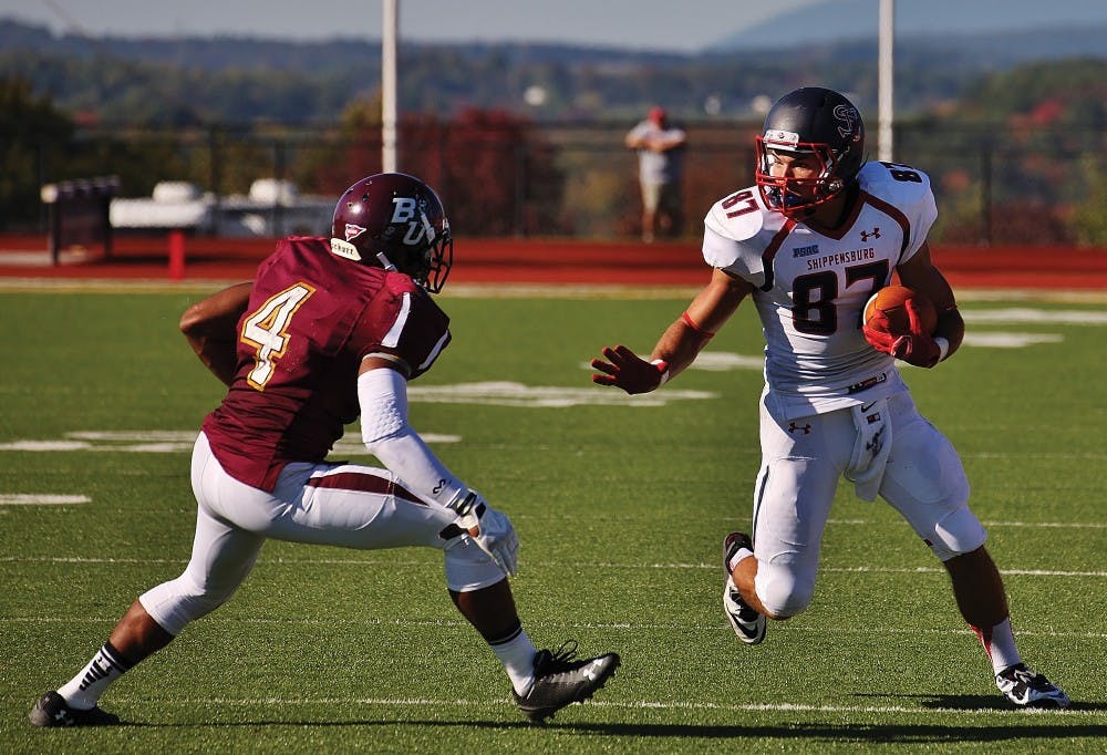 Football drops 30-38 decision to undefeated Bloomsburg	