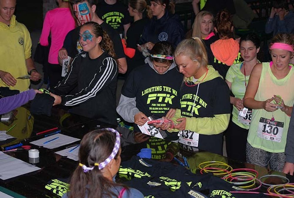 Students glow to raise money for children with cancer