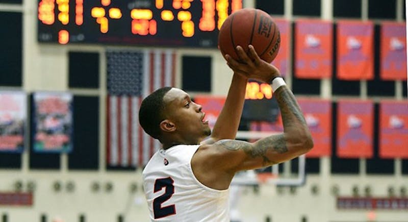 &nbsp;Lamar Talley makes four three-pointers in a win against the Golden Rams.