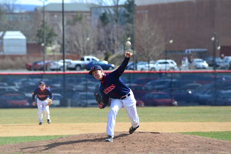 	Kyle McClintock picked up his first victory of the season while recording two strikeouts in two innings of work in game two against SRU.