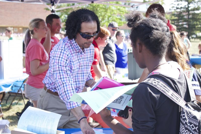 Professor Jose Ricardo explains opportunities for students in the modern languages department.&nbsp;