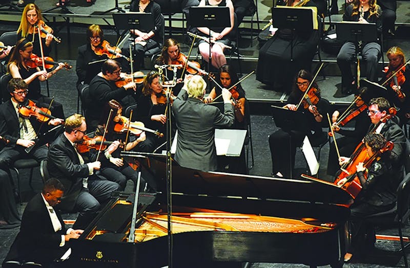 SU Community orchestra united to perform their annual spring concert at Luhrs.