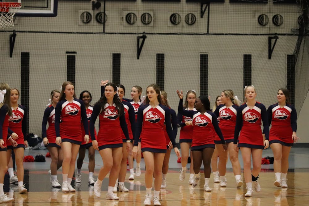 SU cheer team fights to gain respect and status in the athletic department 
