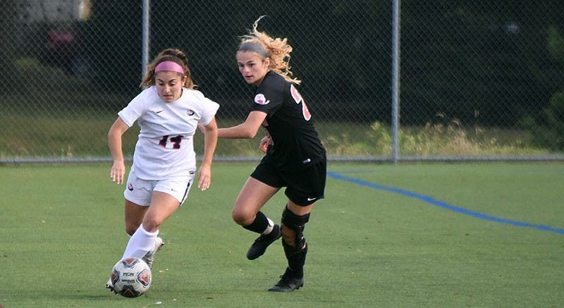 Taylor Moore scored her third goal of the season in the win over Lock Haven.