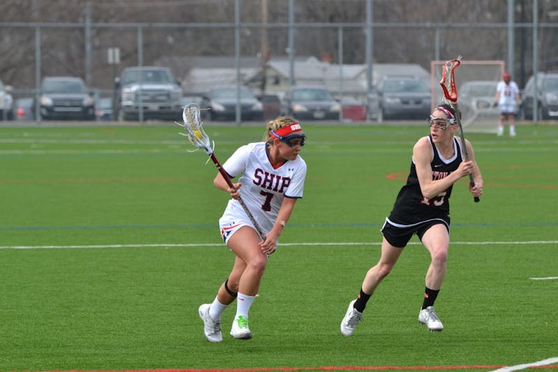 	Kayla Dalzell notched one goal on three shots to go along with her two ground ball pickups. 