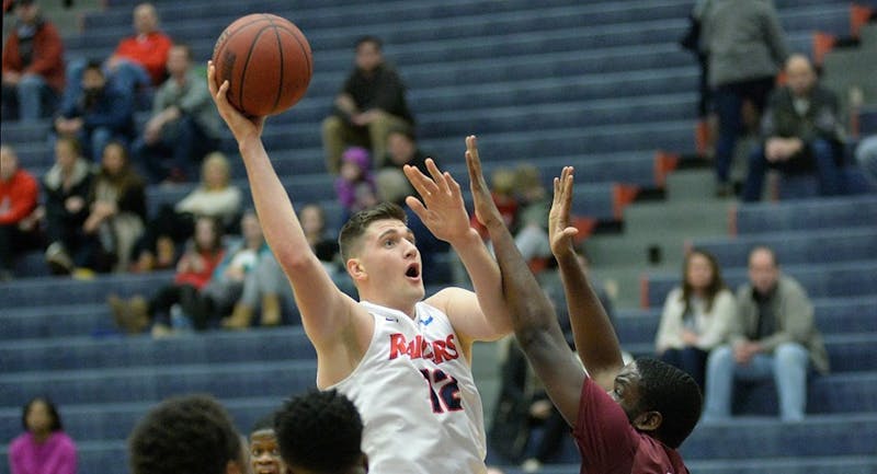 SU’s Dustin Sleva arrived at SU when it was fresh off a 3-23 season. He departs leading the Raiders to 85 victories in a four-year span, the most wins for a senior class in school history. Sleva also leaves as SU’s all-time scoring leader with 2,071 points, the leading rebounder with 1,140 while also adding 334 assists.&nbsp;