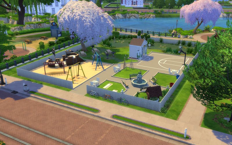 A family-friendly park built in Newcrest.