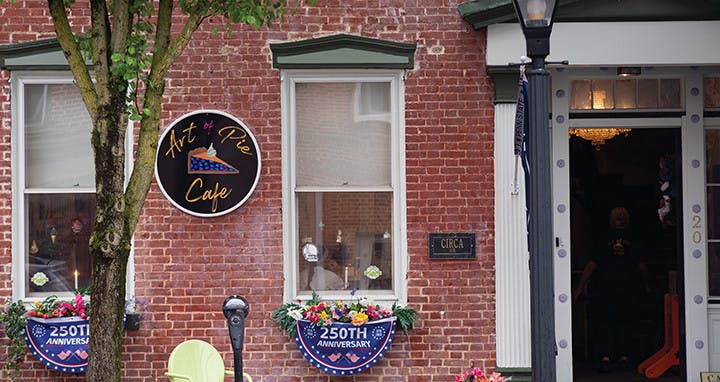 Art of Pie Cafe was awarded “Small Business of the Year” by the Shippensburg Chamber of Commerce in 2025.