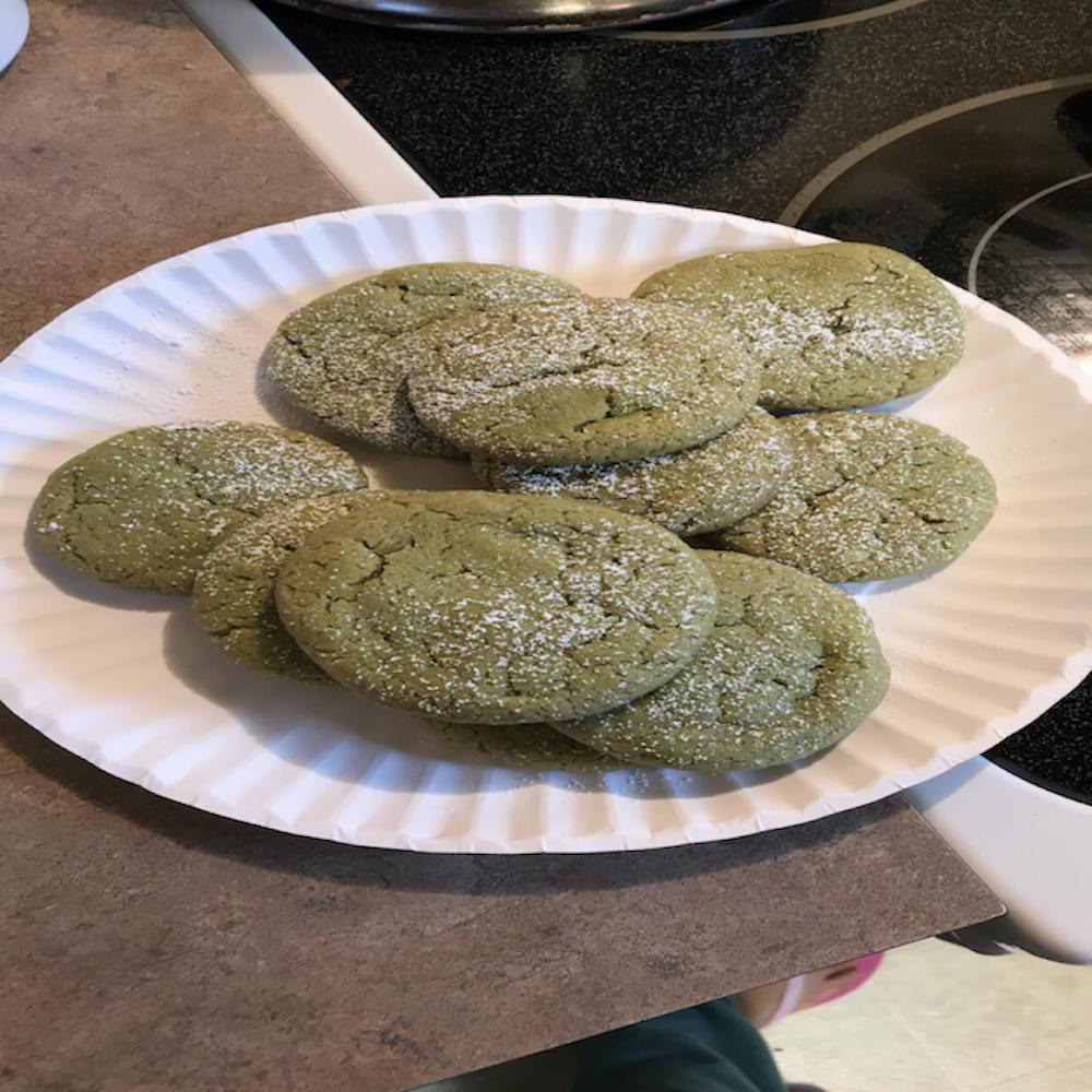 Recipe of the Week: Matcha sugar cookies 