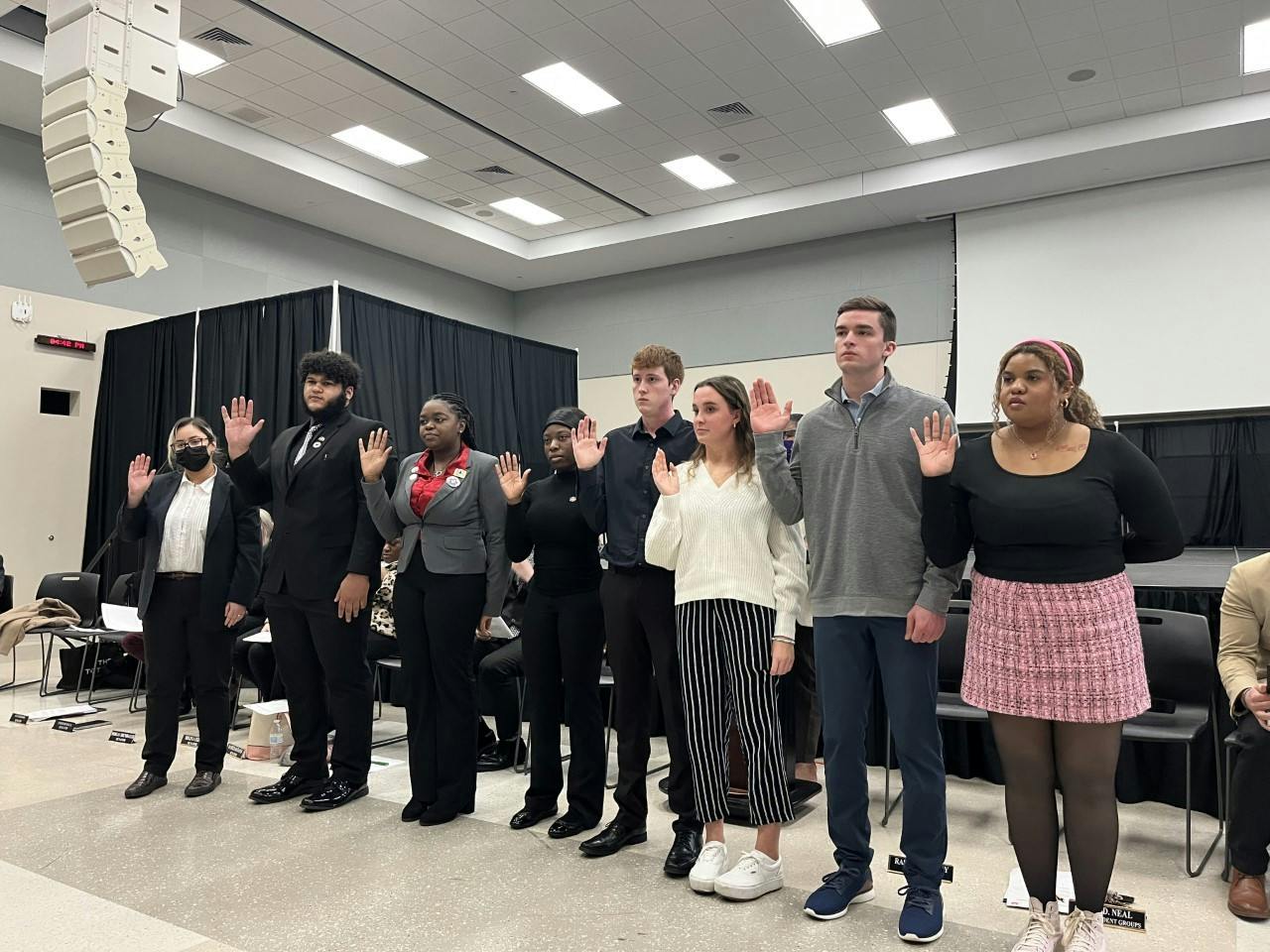 SGA swears in Senators, new VP of finance - Vimarsana News