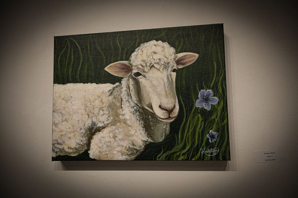 Art seniors explore identity, faith and change in capstone exhibition