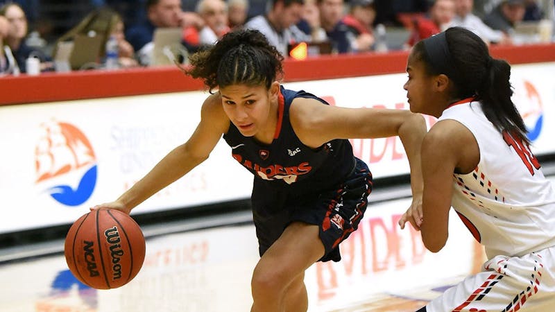 Ariel Jones averaged 28.5 points per game at SU’s Conference Challenge tournament, earning tournament MVP honors.