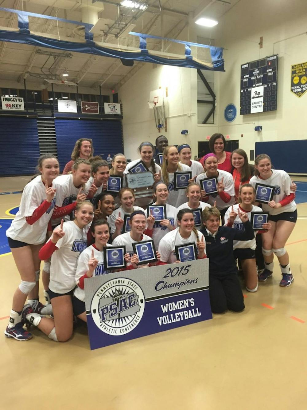 Volleyball wraps up week with first PSAC championship in school history