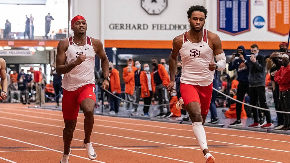 Men’s indoor track and field gets third place at Gulden Invitational; Graybill sets new PSAC record for women’s
