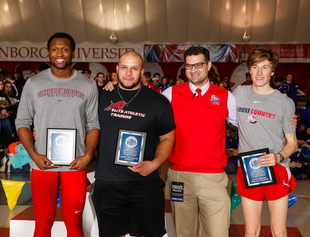 Men’s indoor track and field win sixth straight PSAC title
