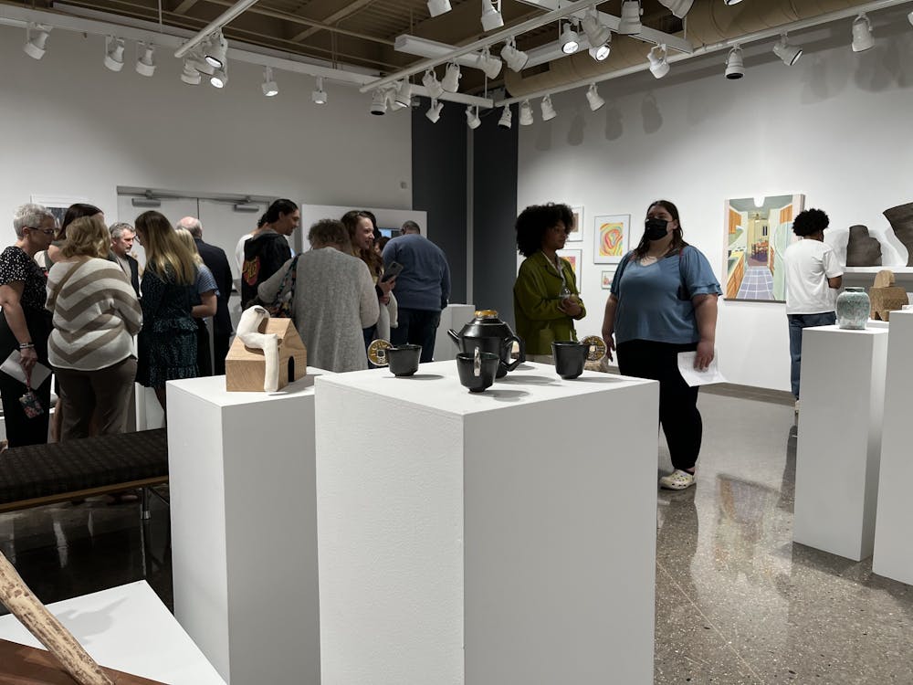 Student artists celebrate end of semester with 44th Annual SU Juried Art Exhibit