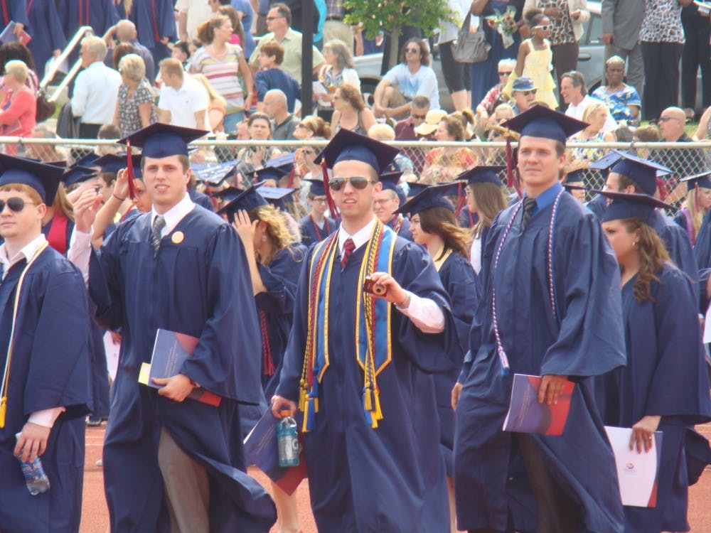 Spring graduates set sail
