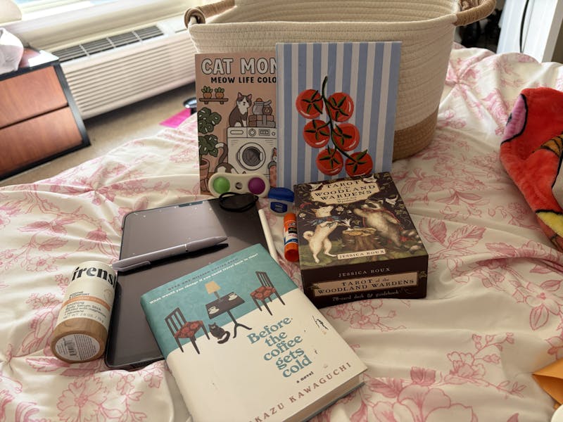 An assortment of cozy crafting activities to help avoid the anxiety of scrolling.