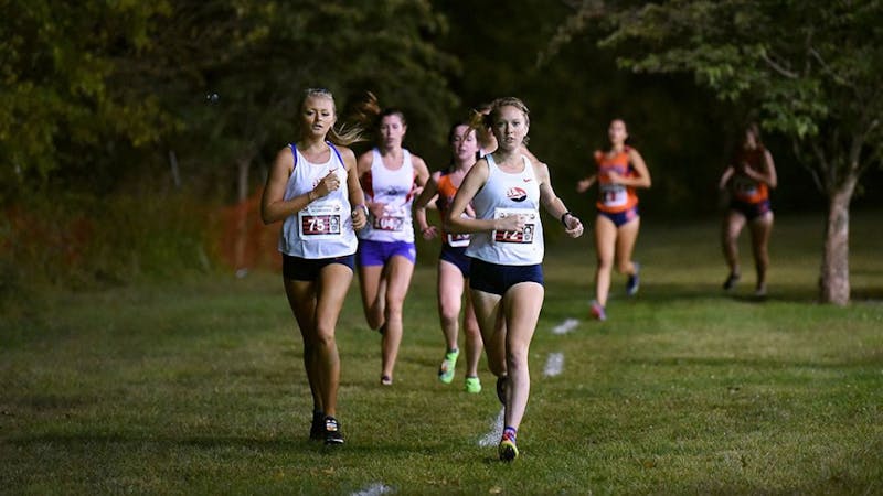 The women's cross country team finished 18th out of the 37 teams in the meet with 448 points.