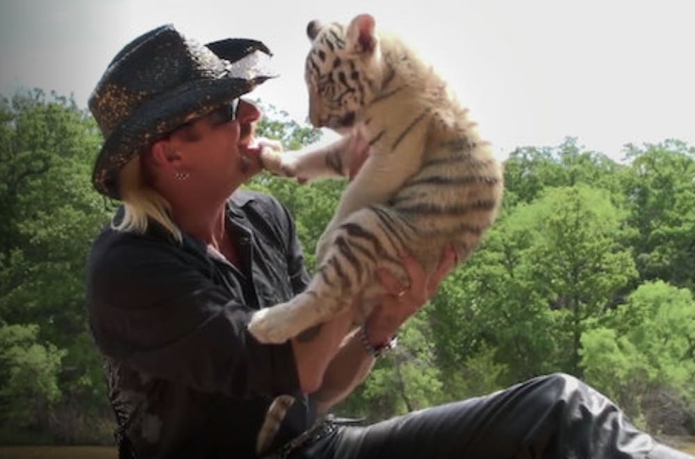 Review: ‘Tiger King’ focuses on drama, not saving big cats 