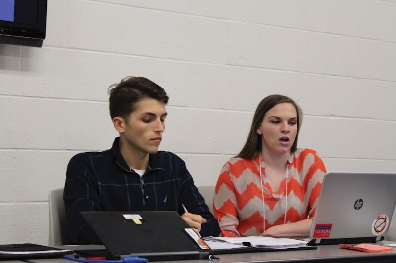 SU students host panel discussions during SU’s annual Minds@Work Conference, which displays student research and accomplishments.