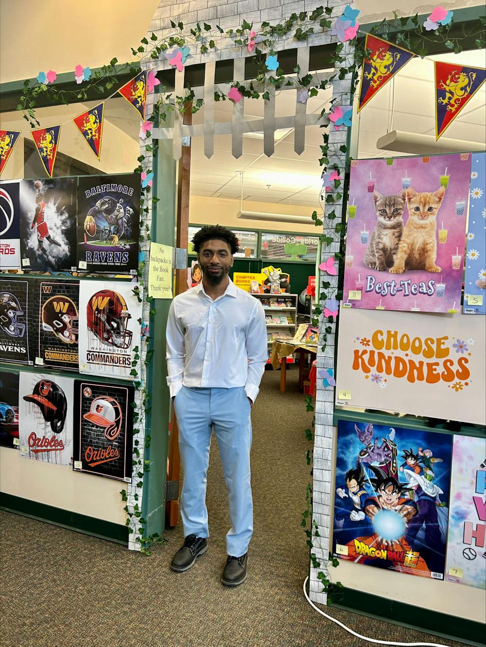 Shippensburg grad student funds Elementary school book fair