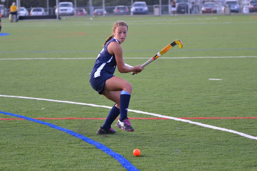 Field hockey: White notches two goals as field hockey holds on to perfect record