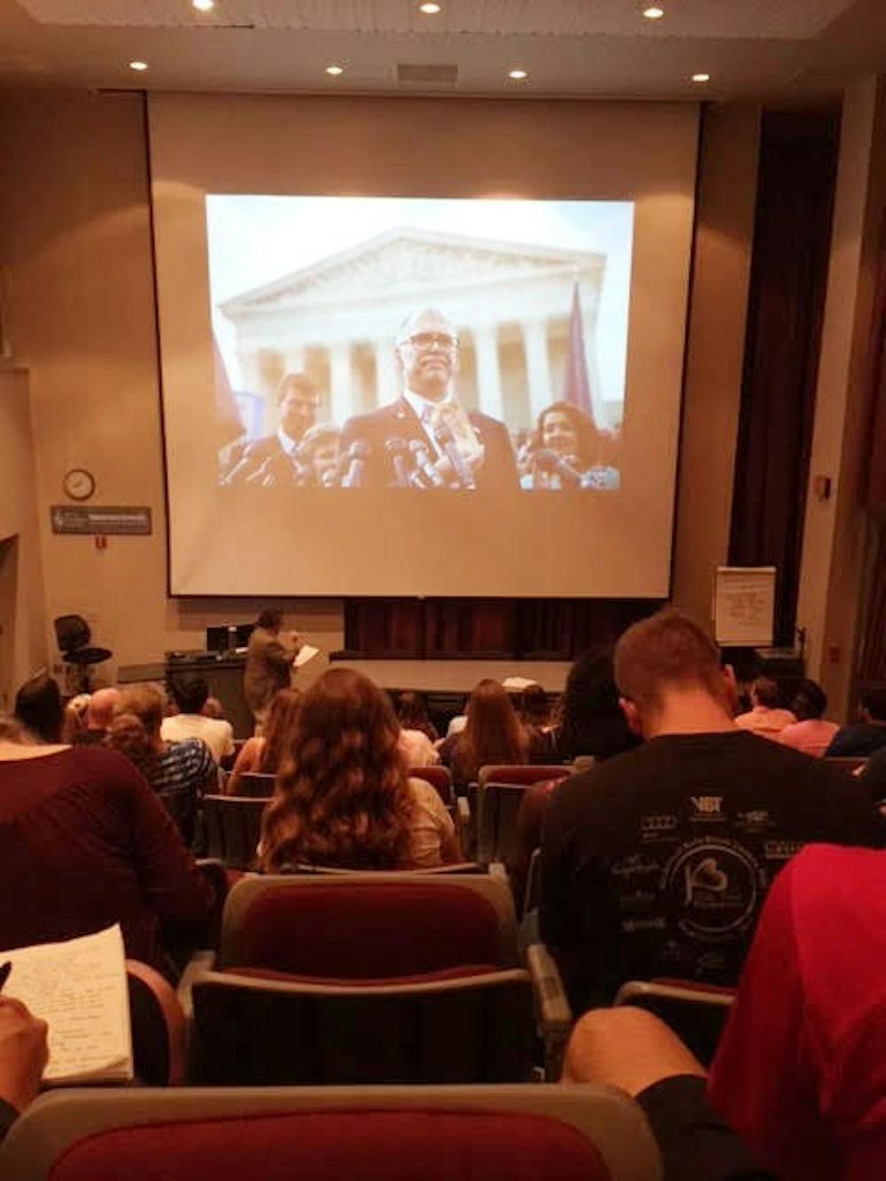 Professor speaks on LGBT rights on Constitution Day